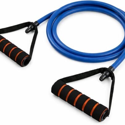 Adjustable Resistance Bands with Handles for Home Workout and Strength Training