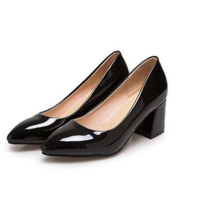 Classic Block Heel Pumps Women 0.