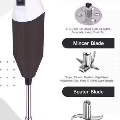 Multi-Purpose 3-in-1 Electric Hand Blender