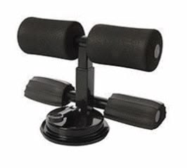 Adjustable Sit-Up Bar with strong suction base for home abdominal workout and fitness training