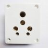 16A non modular electrical socket for heavy appliances
