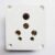 16A non modular electrical socket for heavy appliances