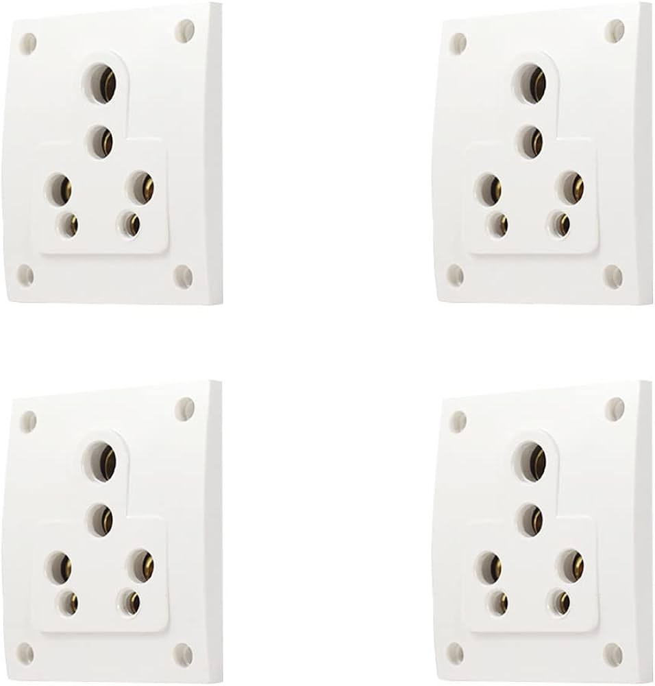 6A Non Modular Socket for Home & Office Use - Image 2