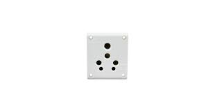 6A non modular electrical socket for home wiring