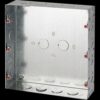 6x8 inch concealed metal electrical box for modular switch and socket installation