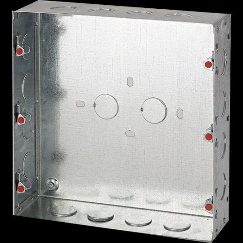 6x8 inch concealed metal electrical box for modular switch and socket installation