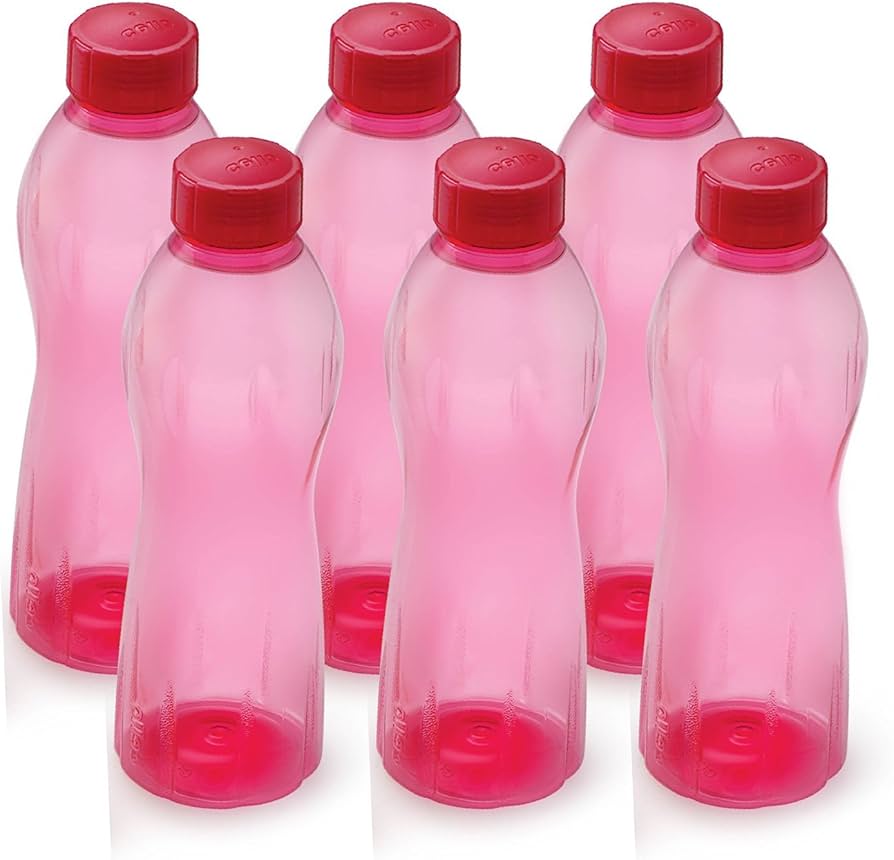 CELLO Crystal Water Bottles Set of 6, - Image 3
