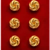 Daodc Gold Plated Designer Stud Earrings for Women & Girls Set