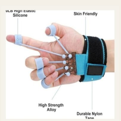 Finger Grip Forearm Exerciser for Hand Strength & Rehabilitation