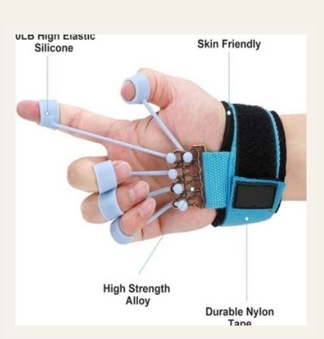Finger Grip Forearm Exerciser for Hand Strength & Rehabilitation