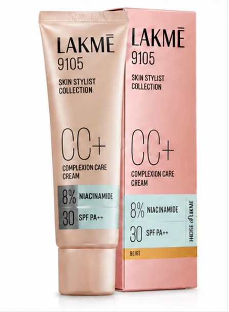 Lakme 9to5 CC+ Complexion Care Cream SPF 30 PA++ with Niacinamide - Image 2