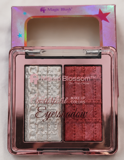 Magic Blush Blossom Eyeshadow Palette Duo Shimmer Colors - Image 5