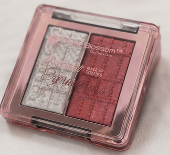 Magic Blush Blossom Eyeshadow Palette Duo Shimmer Colors - Image 6