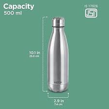 Milton Stainless Steel Water Bottle 500ml - Image 2