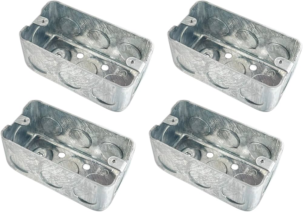Modular 3 Box Metal Electrical Box for Switch & Socket Installation - Image 5
