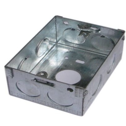 Modular 3 Box Metal Electrical Box for modular switches and sockets