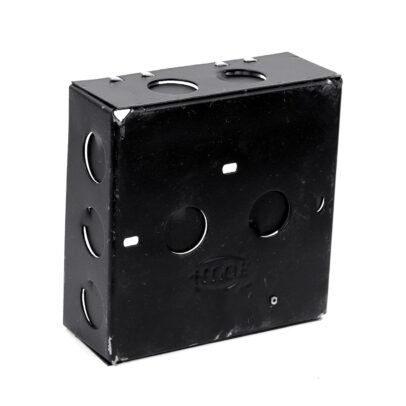 Modular Concealed Box 5×8 metal electrical box for modular switches and sockets with durable rust-resistant construction