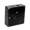 Modular Concealed Box 5x8 metal electrical box for modular switches and sockets with durable rust-resistant construction.