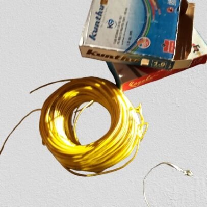Red blue black and green electrical wire rolls for home and office electrical wiring installation