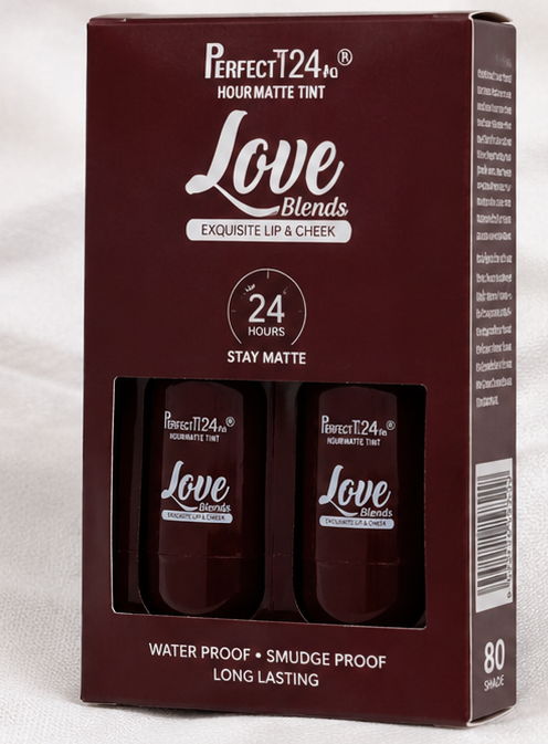 Perfect T24 Love Blends Lip & Cheek Tint Waterproof Matte Finish - Image 3