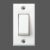 Simple 6 Amp electrical switch for home and office wiring