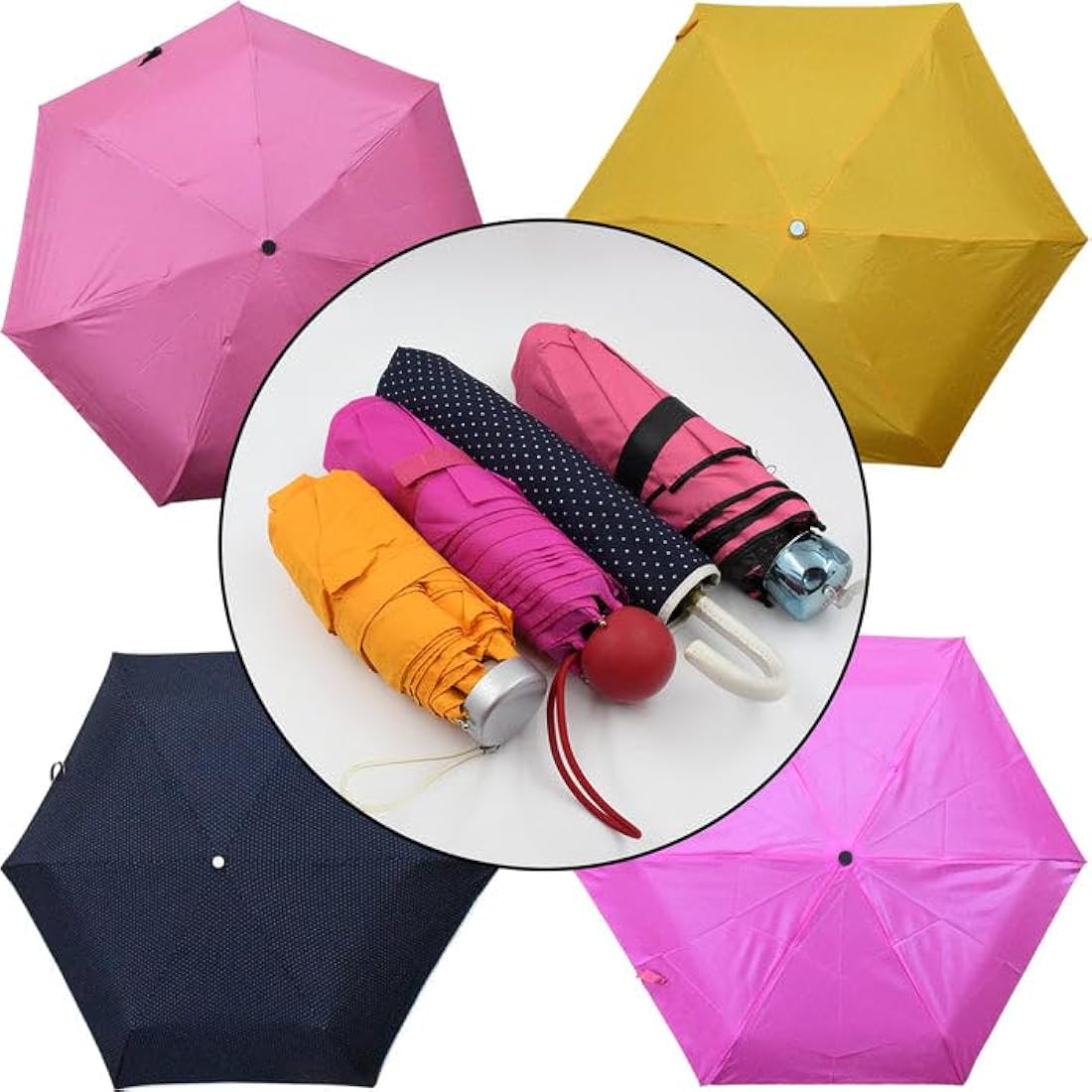 Folding Waterproof Travel Umbrella for Men & Women - Image 5