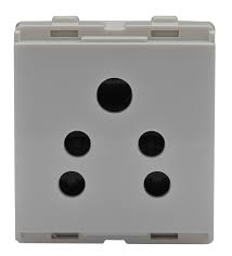 16 Amp 5 Pin Modular Socket | Heavy Duty Electrical Power Socket for Home & Office - Image 3