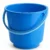 13 to 18 litre plastic bucket with handle for water storage, cleaning, laundry and household use.