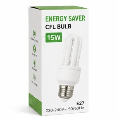 15W CFL Energy Saving Bulb