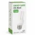 15W CFL energy saving bulb with standard screw base for home office and commercial lighting.