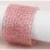 24 Pcs Light Pink Glitter Bangles Set for Women Traditional Indian Chudi Set with Golden Sparkle Design