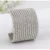 24 Pcs Silver Glitter Traditional Bangles Set for Women Designer Wedding Chudi Collection