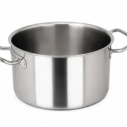 3 litre stainless steel cooking pot with side handles