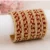 34 Pcs Maroon Gold Traditional Bangles Set for Women with Designer Golden Stone Work Bridal Chudi Collection