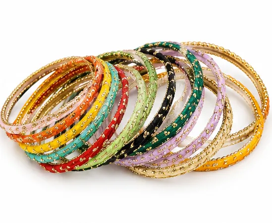 50 Pcs Multicolor Bangles Set for Women | Traditional Chudi Collection - Image 4