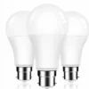 9W LED bulb bright white energy efficient lighting bulb for home office bedroom kitchen and commercial use.