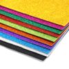 A4 EVA Foam Sheet Pack of 10 multicolour 5mm thick sheets for scrapbooking, craft projects, decorations, school activities, and DIY creations.