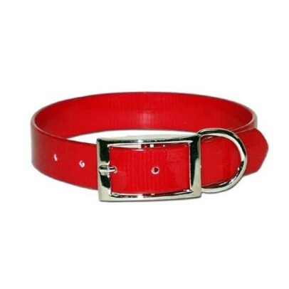 Adjustable nylon dog collar for pets in red, blue, green and black colors,.,