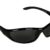 Black wraparound sports sunglasses for men with UV protection lenses designed for driving, cycling, outdoor activities and active lifestyles