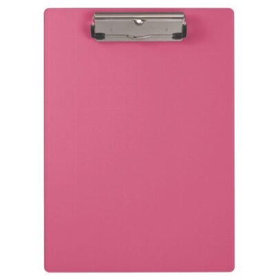 Blue A4 Plastic Clipboard with Strong Metal Clip