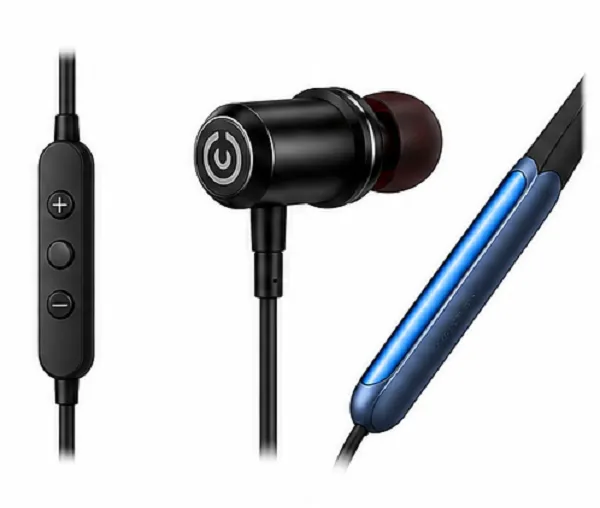 Bluetooth Neckband Wireless Earphones with Mic | Magnetic Earbuds, Deep Bass & Hands-Free Calling - Image 2