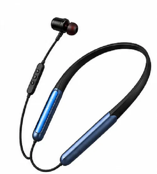 Bluetooth Neckband Wireless Earphones with Mic | Magnetic Earbuds, Deep Bass & Hands-Free Calling - Image 4