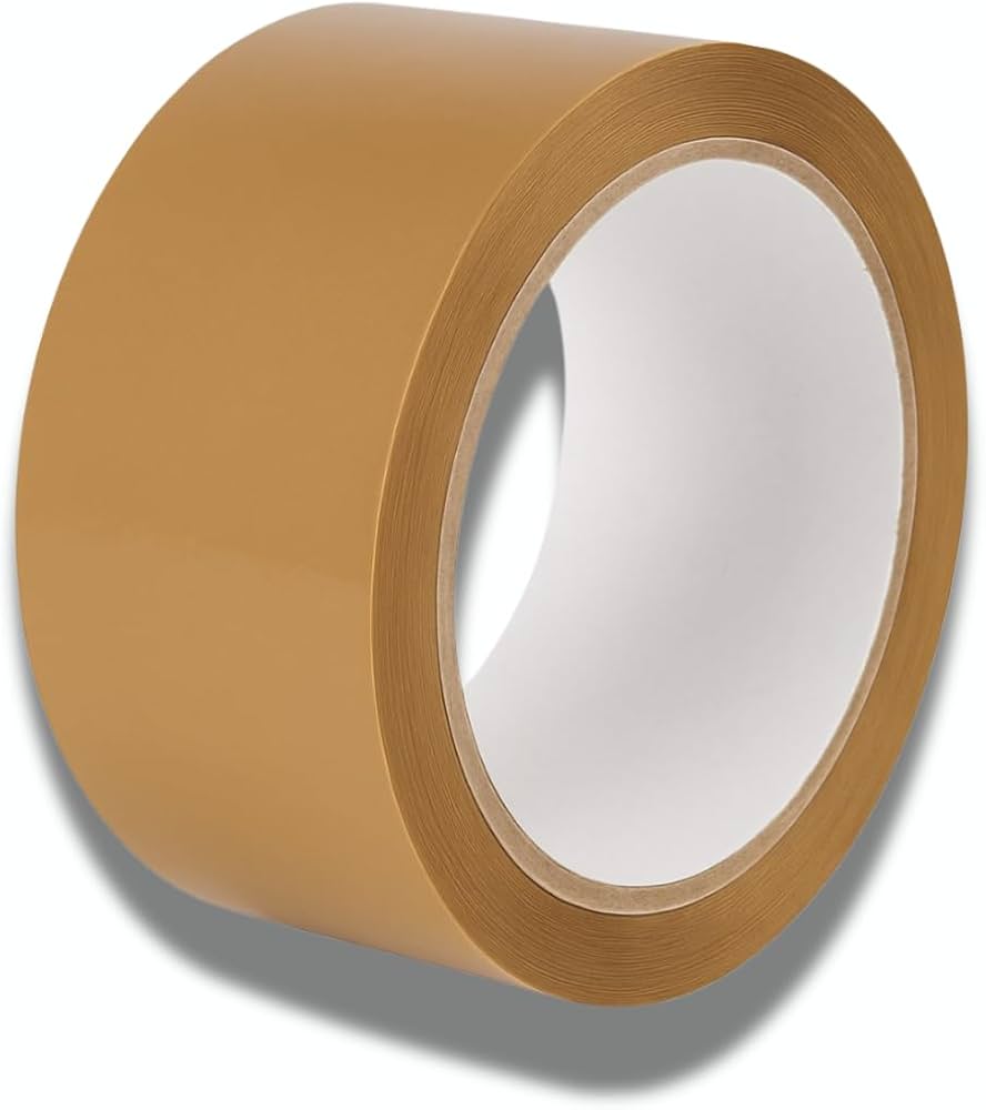 Brown Packing Tape Roll 2 Inch x 65 Meter – Strong Adhesive Carton Packaging Tape (Pack of 6) - Image 2