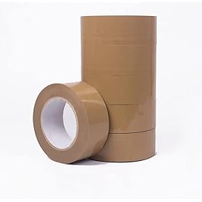 Brown Packing Tape Roll 2 Inch x 65 Meter – Strong Adhesive Carton Packaging Tape (Pack of 6) - Image 6