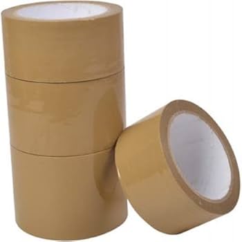Brown Packing Tape Roll 2 Inch x 65 Meter – Strong Adhesive Carton Packaging Tape (Pack of 6) - Image 7
