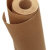 Brown kraft paper roll for packaging wrapping shipping and craft use