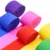 Multicolor crepe paper streamers pack of 6 rolls for birthday party decoration, DIY crafts and event decorations.