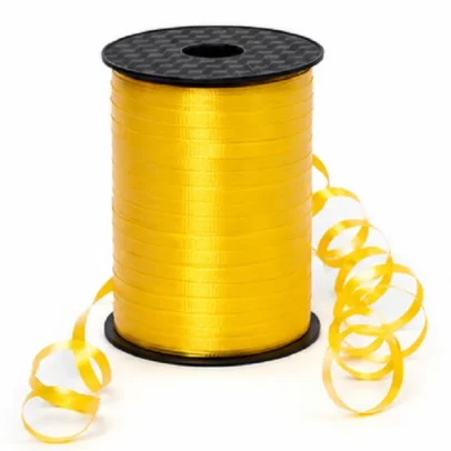 Curling Ribbon Rolls Pack of 2 Decorative Balloon & Gift Wrapping Ribbon (Red & Yellow