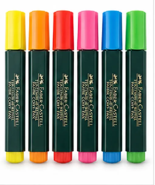 Faber-Castell Textliner Highlighter Refill Pack of 6 - Image 6