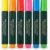 Faber Castell Textliner 48 highlighter refill pack of 6 super fluorescent marker pens in assorted colors.
